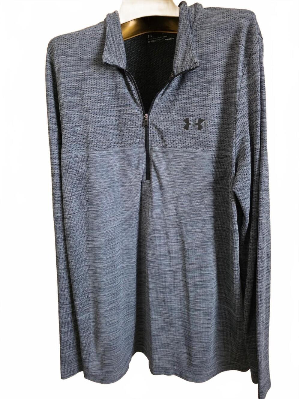 Under Armour Threadborne Fitted Seamless Athletic Quarter Zip Pullover XL